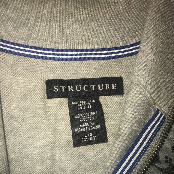 Casual slim zip up pullover - Picture 6 of 6